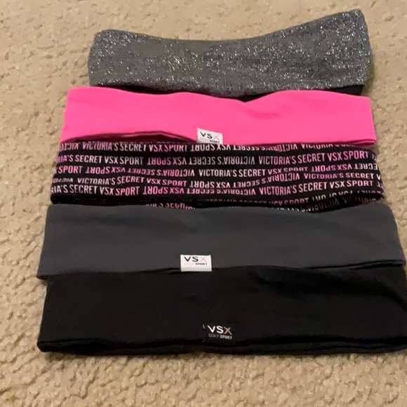 Victoria’s Secret VSX 5 Headbands - Picture 1 of 1